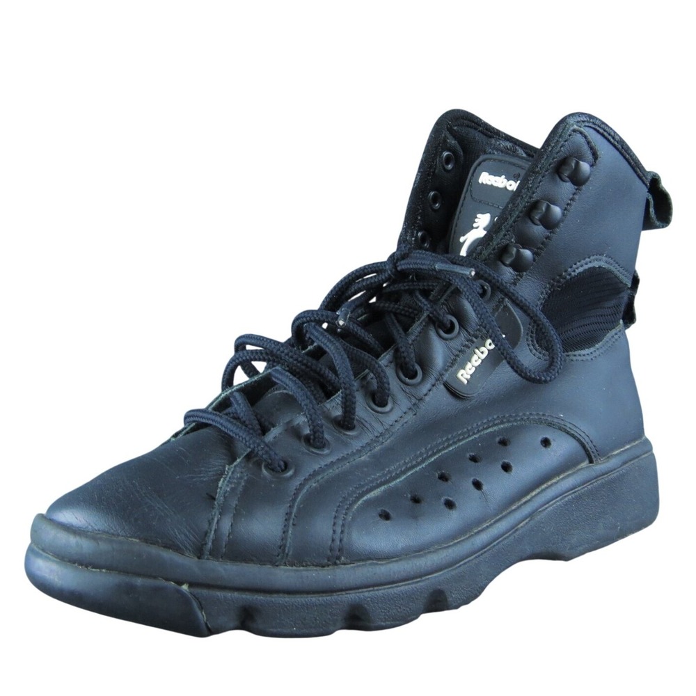 Reebok Black Men's Combat Moto Boots